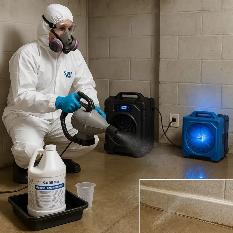 Sanitization and Odor Removal process in Beresford, SD
